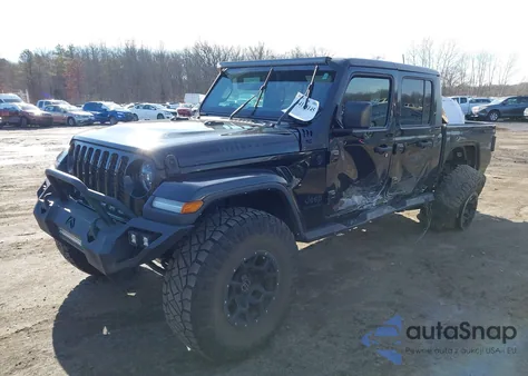 2021 Jeep Gladiator Willys 4X4 z USA, uszkodzony, nr VIN 1C6HJTAG3ML565884